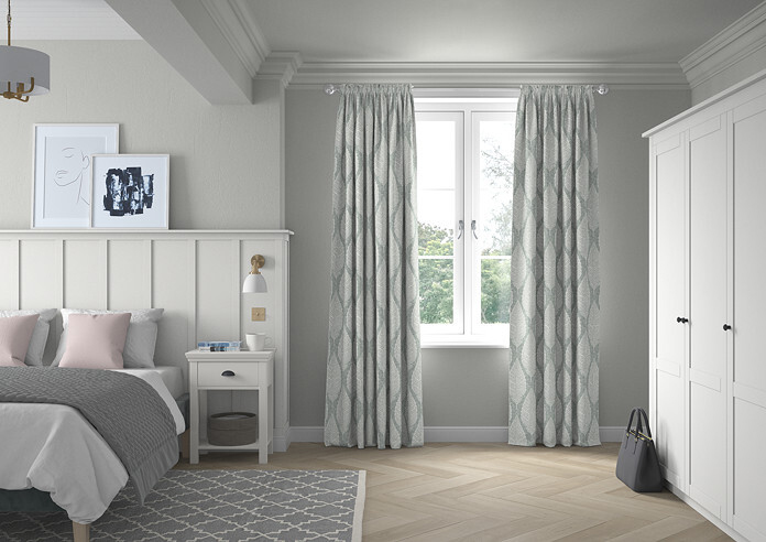 Treasure, Chrome - Made to Measure Curtains - Image 5
